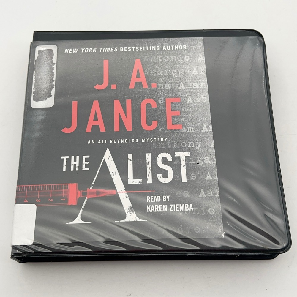 The A List J.A. Jance Ali Reynolds Mystery Audiobook 10 CD Set Unabridged‎ 2019